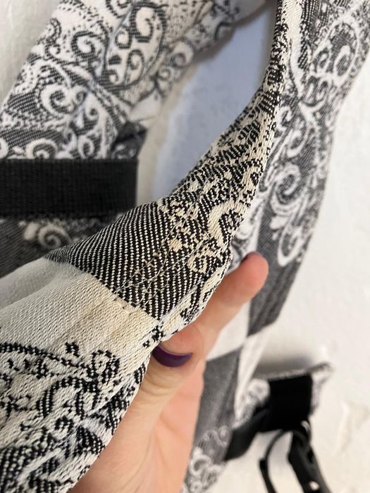 Sistem ergonomic Lenny Lamb TODDLER Silver Butterfly, 100% bumbac, Se