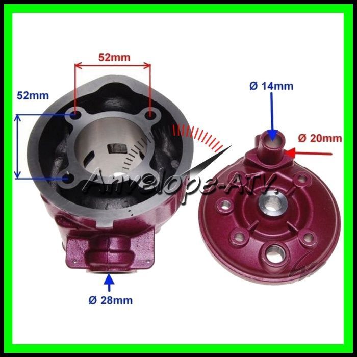 Set Motor AM6 80 90cc MBK X-Limit X-Power MOTORHISPANIA FURIA RX 80 90