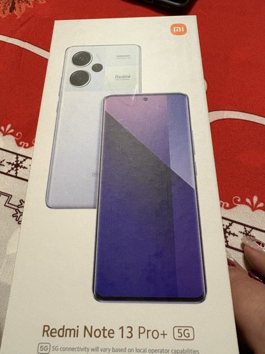 Смартфон Xiaomi Redmi Note 13 Pro+ 5G, 12GB, 512GB, Aurora Purple