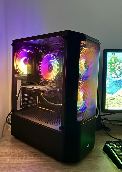 PC Gaming intel I5 9600K, 144hz, 16gb, ssd, calculator complet