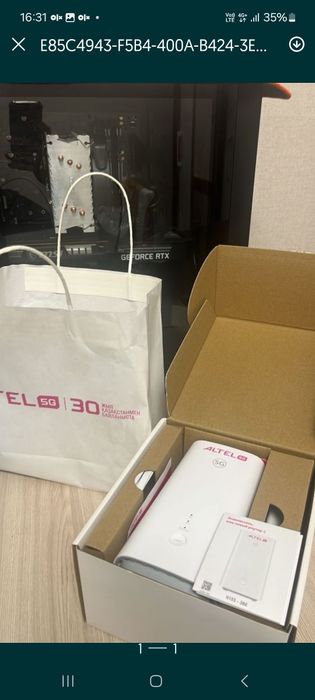 Продам роутер Altel/Tele2 5G