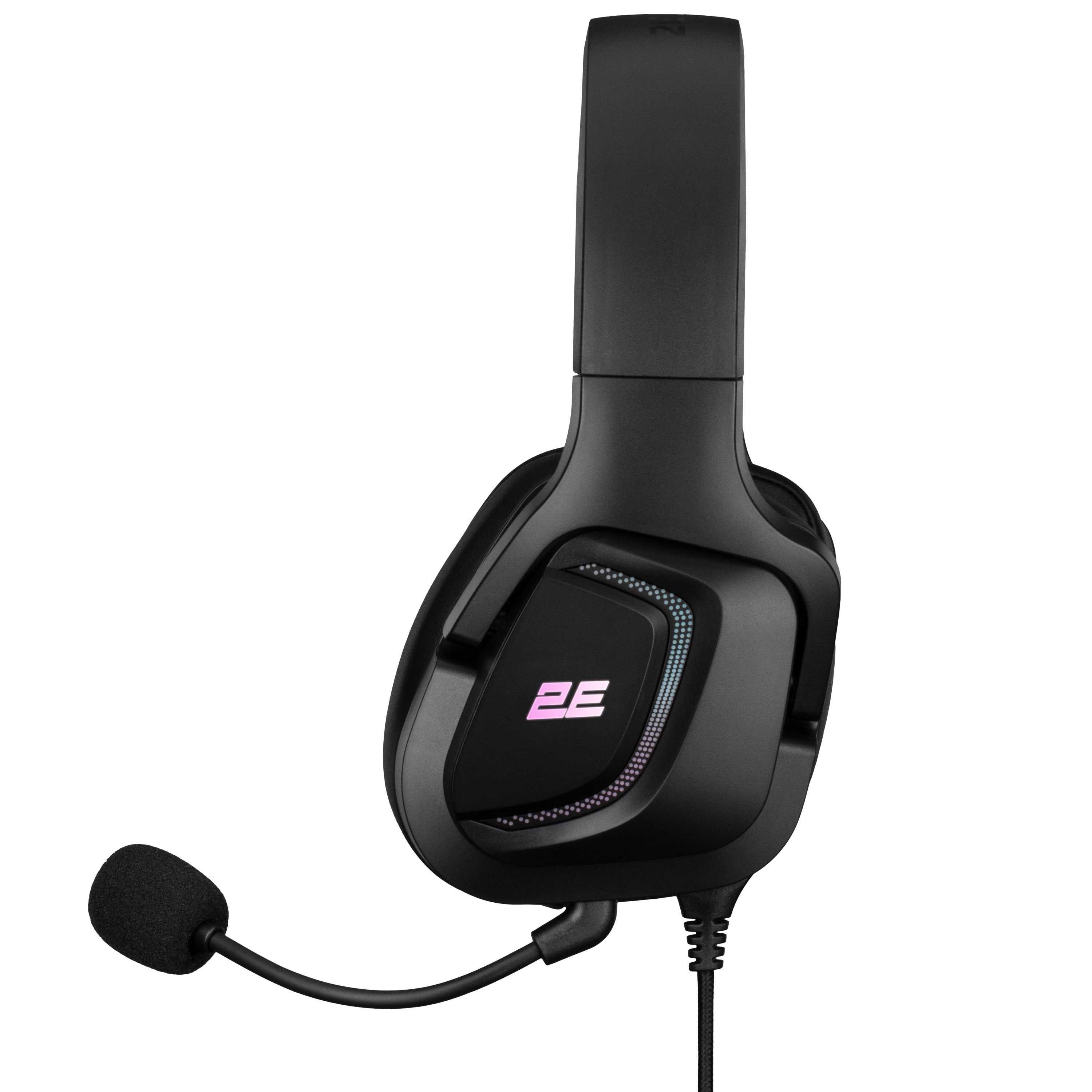 Наушники игровые, проводные 2E GAMING HG340 RGB USB 7.1