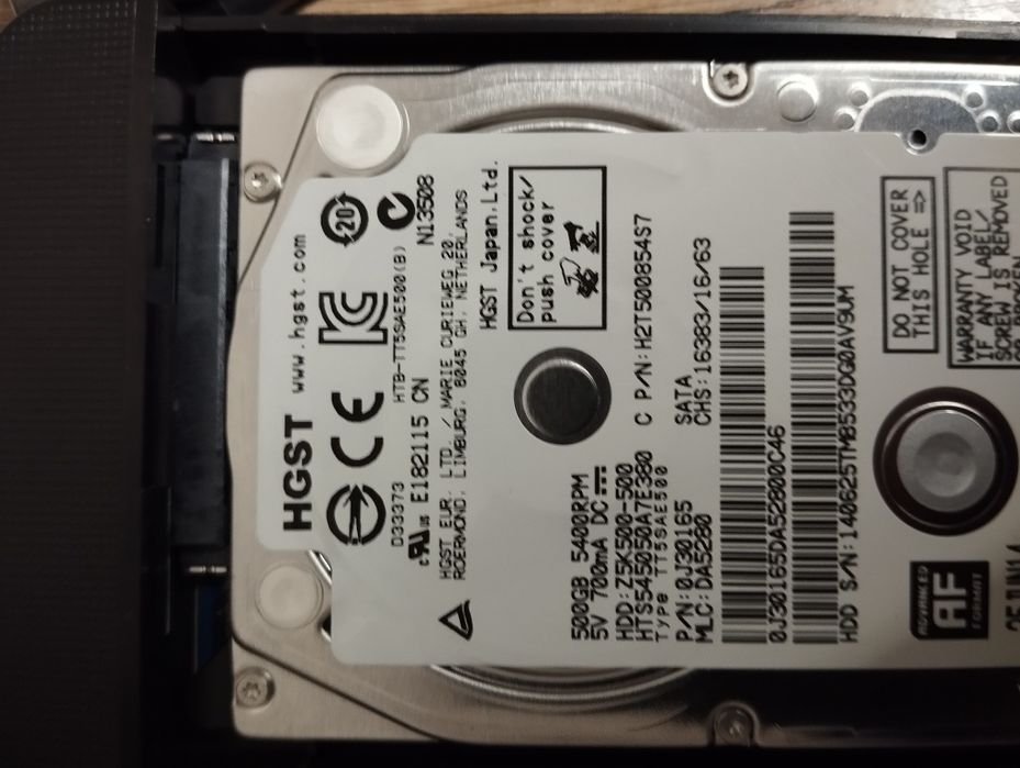 Жосткий диск Hdd hard  500 gb