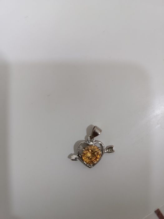Кулон сердце красивый
