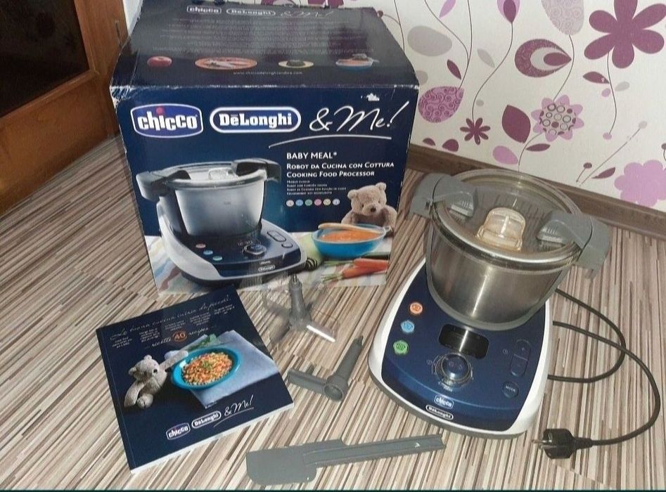 Robot Chicco De'Longhi Baby Meal (gătire cu abur)