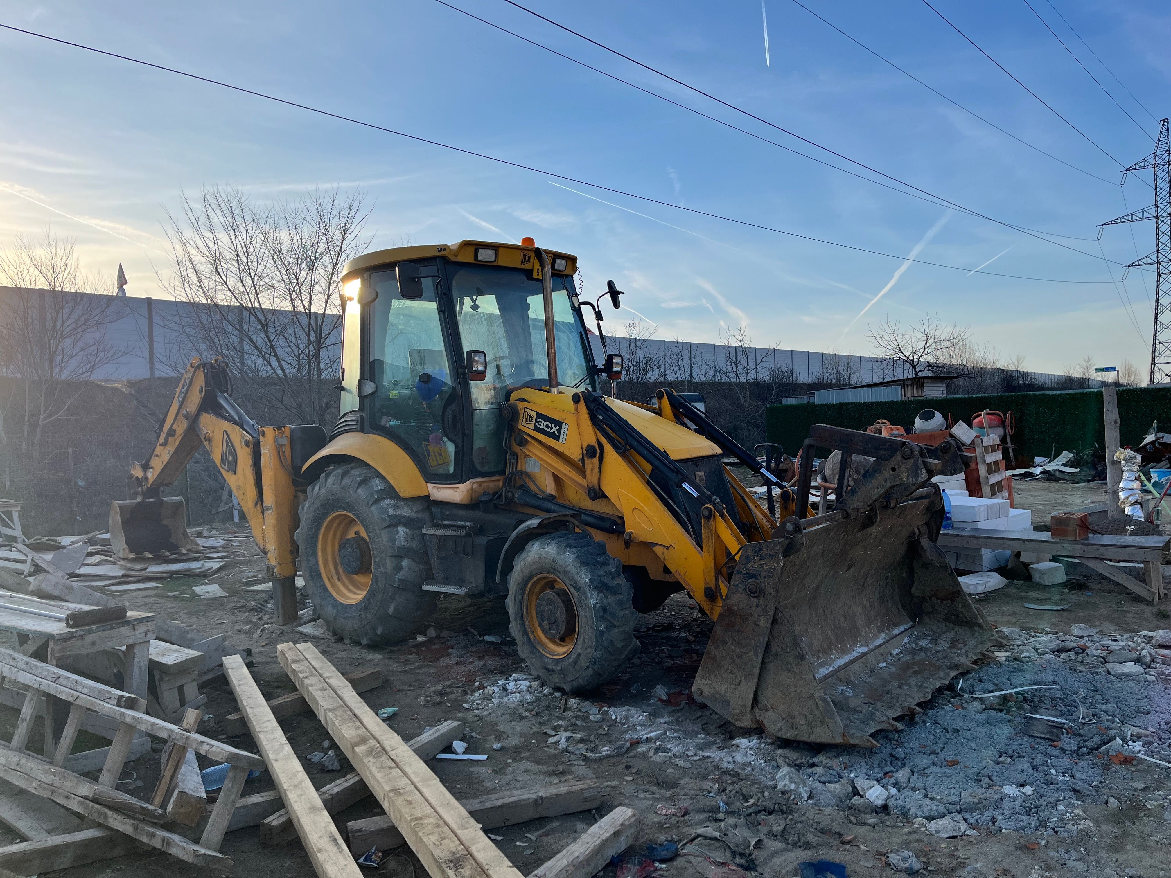 Utilaje de închiriat|Buldoexcavator Jcb/Minibuldoexcavator|Comapctor