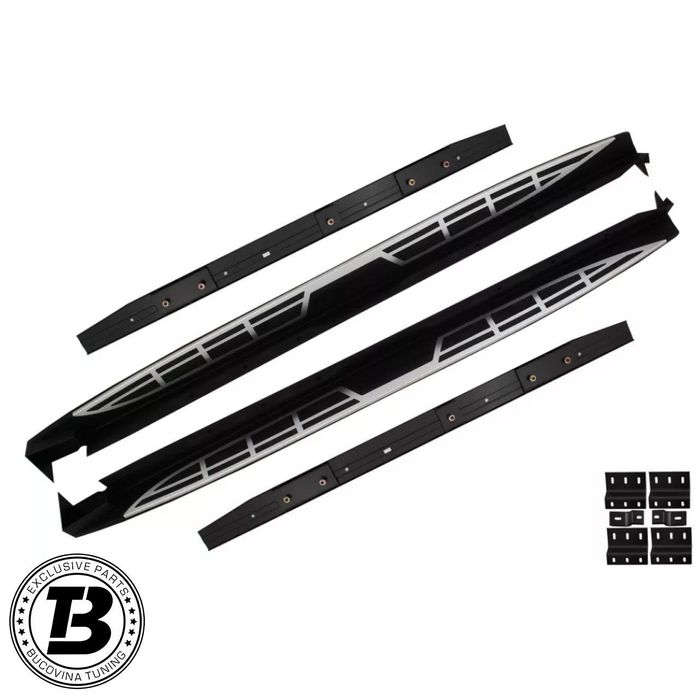 Praguri Aluminiu compatibile cu Hyundai Santa Fe 3 (15-18)