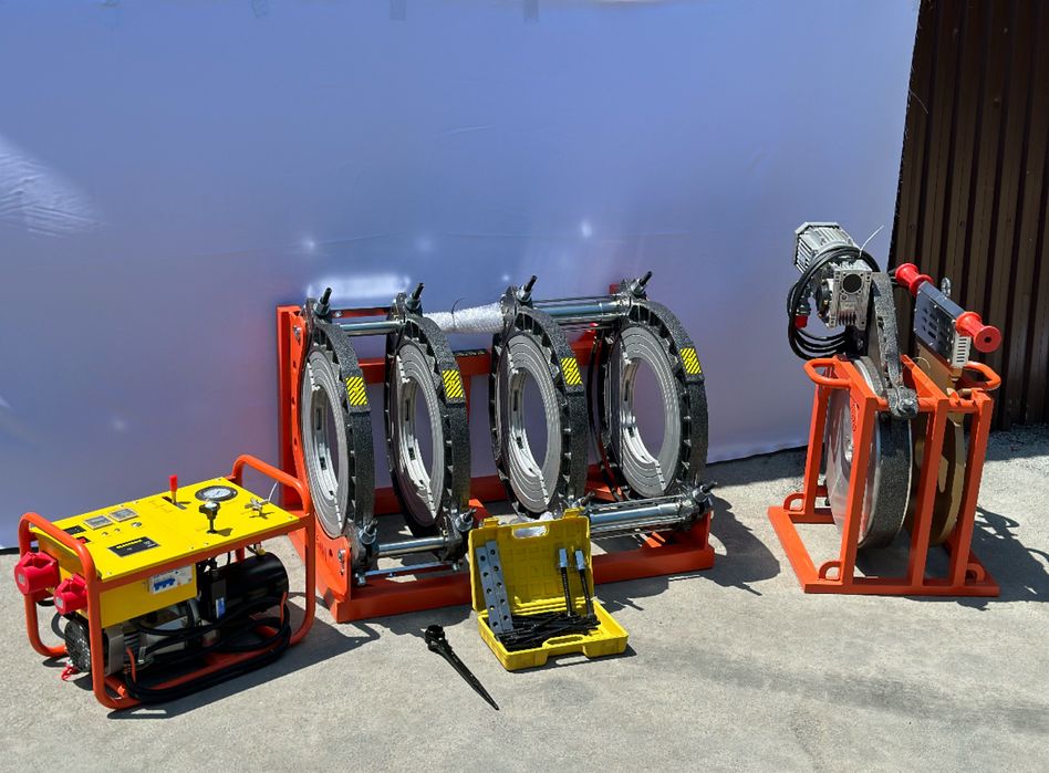 Аппарат стыковой сварки, аппарат для пайки пластиковых труб 180-500