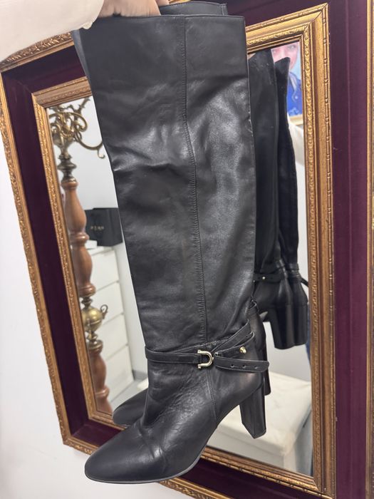 Cizme piele naturala Zara