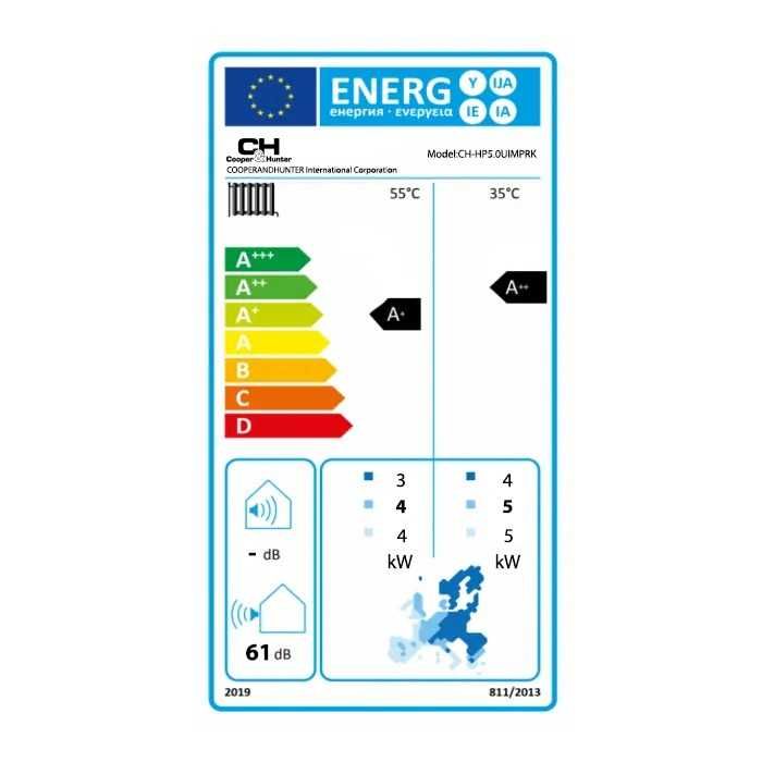 Pompa de caldura Cooper&Hunter 5 kw