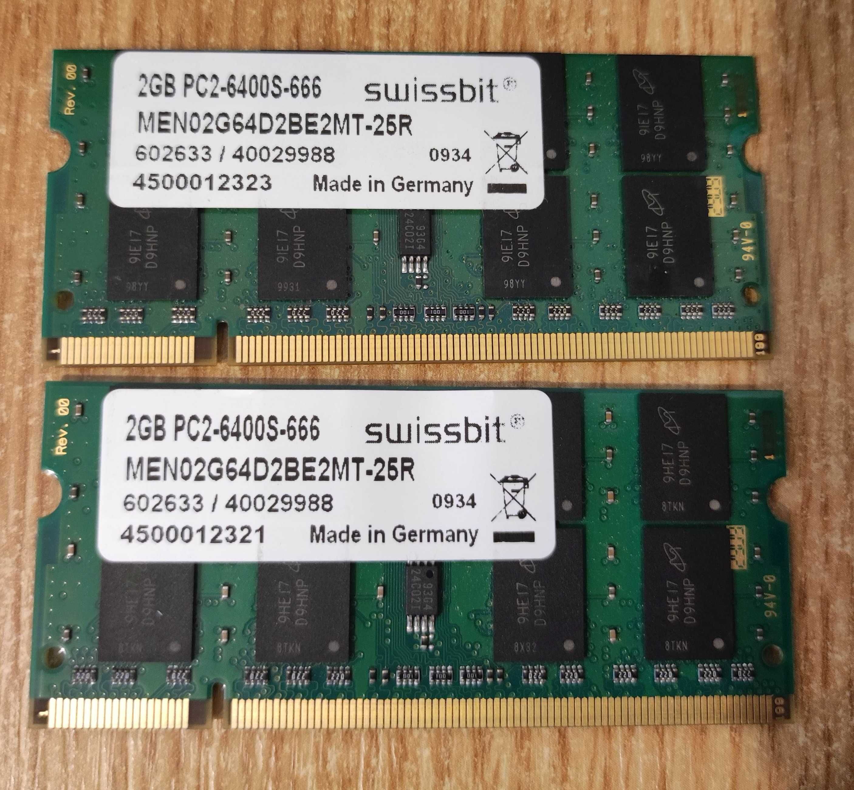 Memorie Ram Laptop Notebook Sodimm Ddr2 2gb 667 și 800mhz