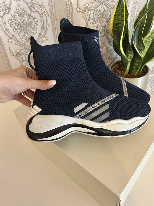 Adidasi slip on Emporio Armani