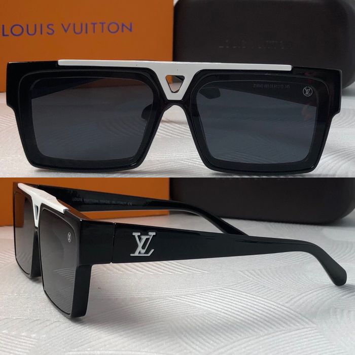 Мъжки слънчеви очила маска 2 цвята черни