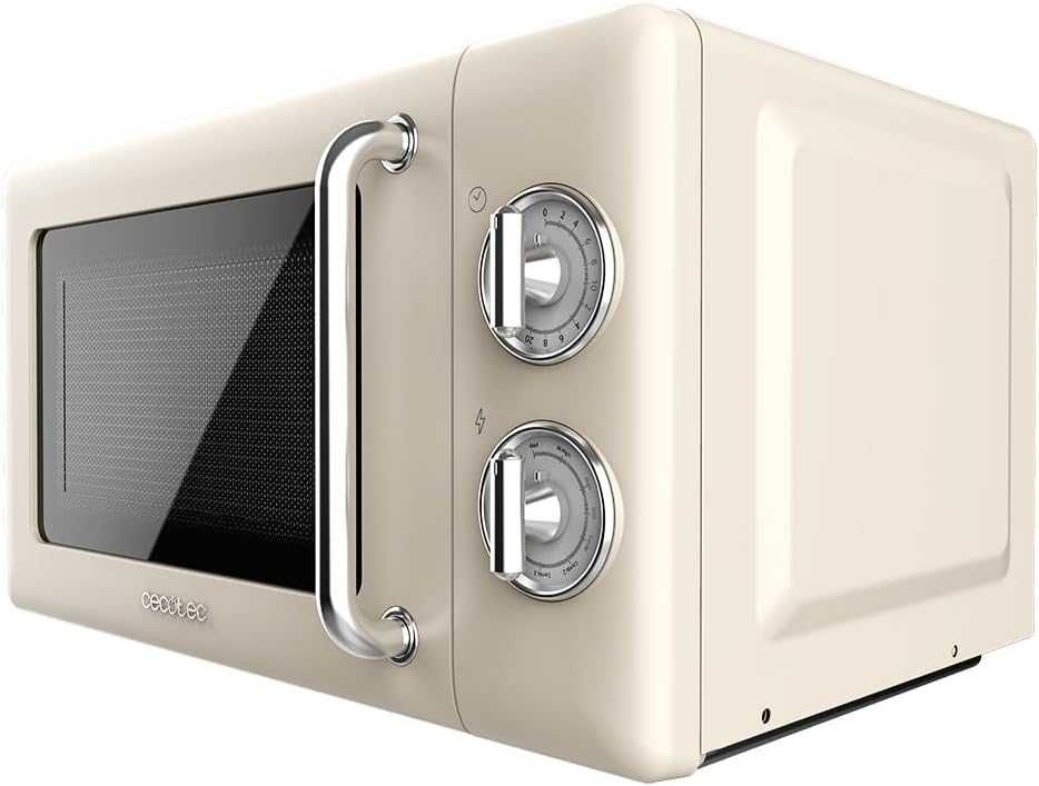 Микровълнова печка с грил Cecotec Proclean 3110 Retro Beige 20L 700W