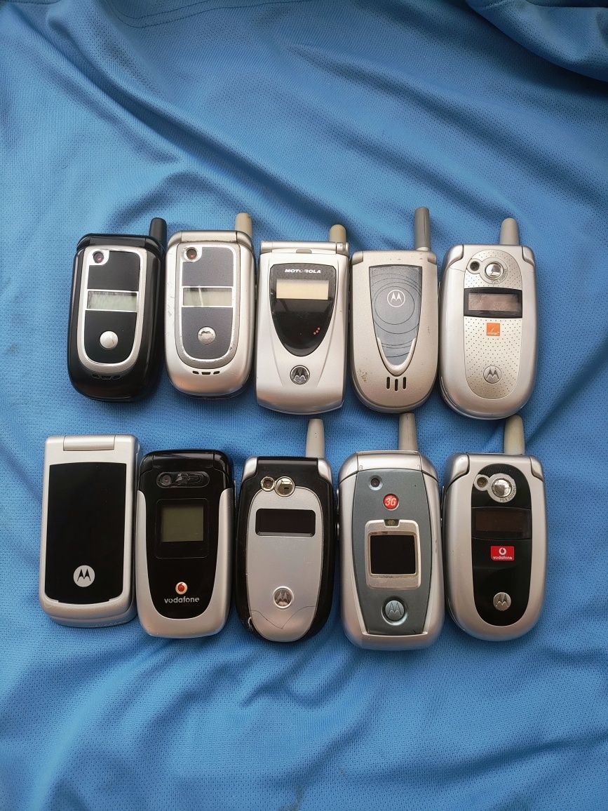 Lot Motorola  flip  ( decodate)