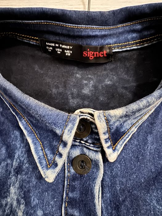 Дънкова рокля по тялото