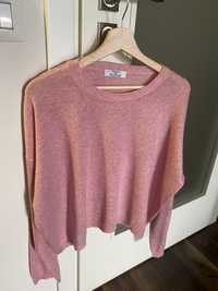 Женски розов пуловер
