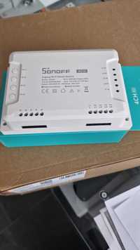 Sonoff releu smart , Wireless, 4 canale, compatibil Alexa/Google Home