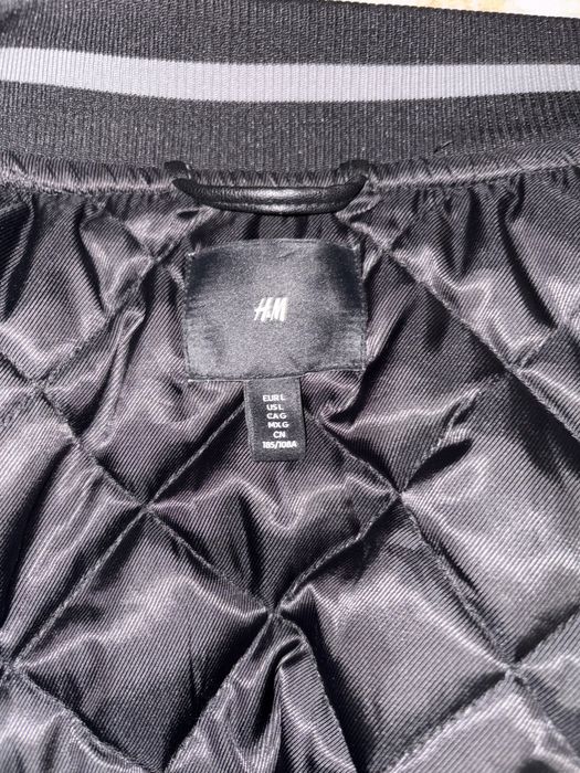 H&M Бейзболно/Letterman черно яке