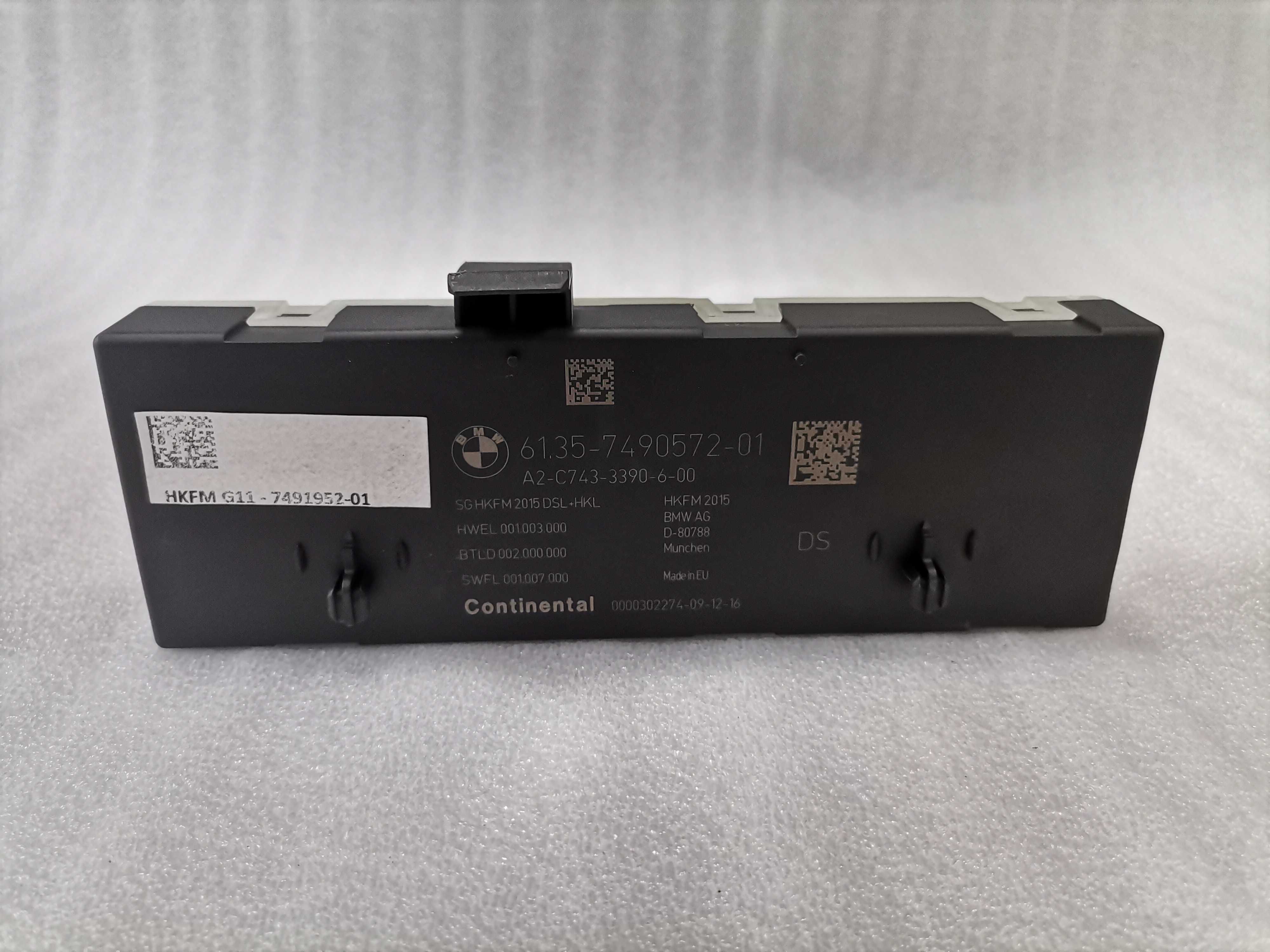 7490572 BMW Контролер за Багажник G31 G32 G11