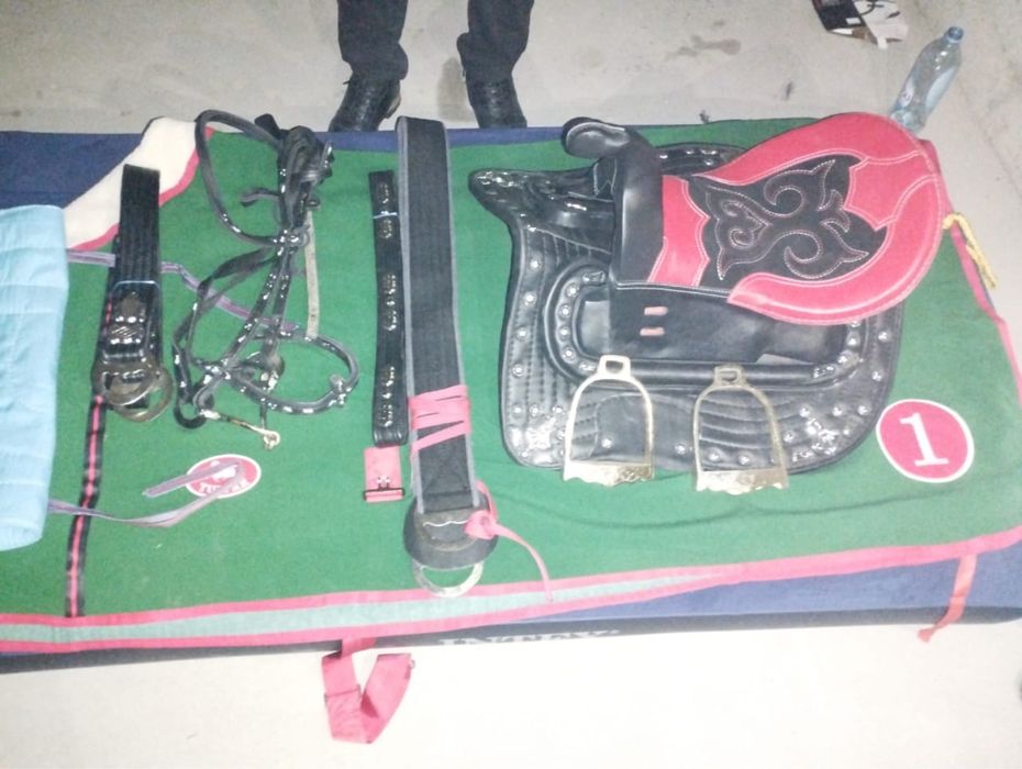 Науқан ер тоқым күміс комплект