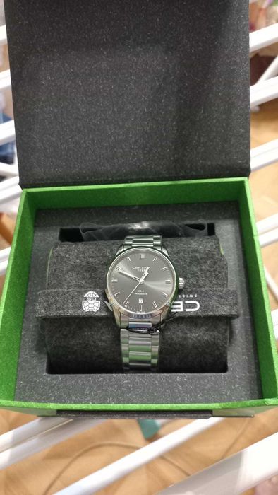 Швейцарские наручные мужские часы Certina DS-2 (40мм кварцевые)