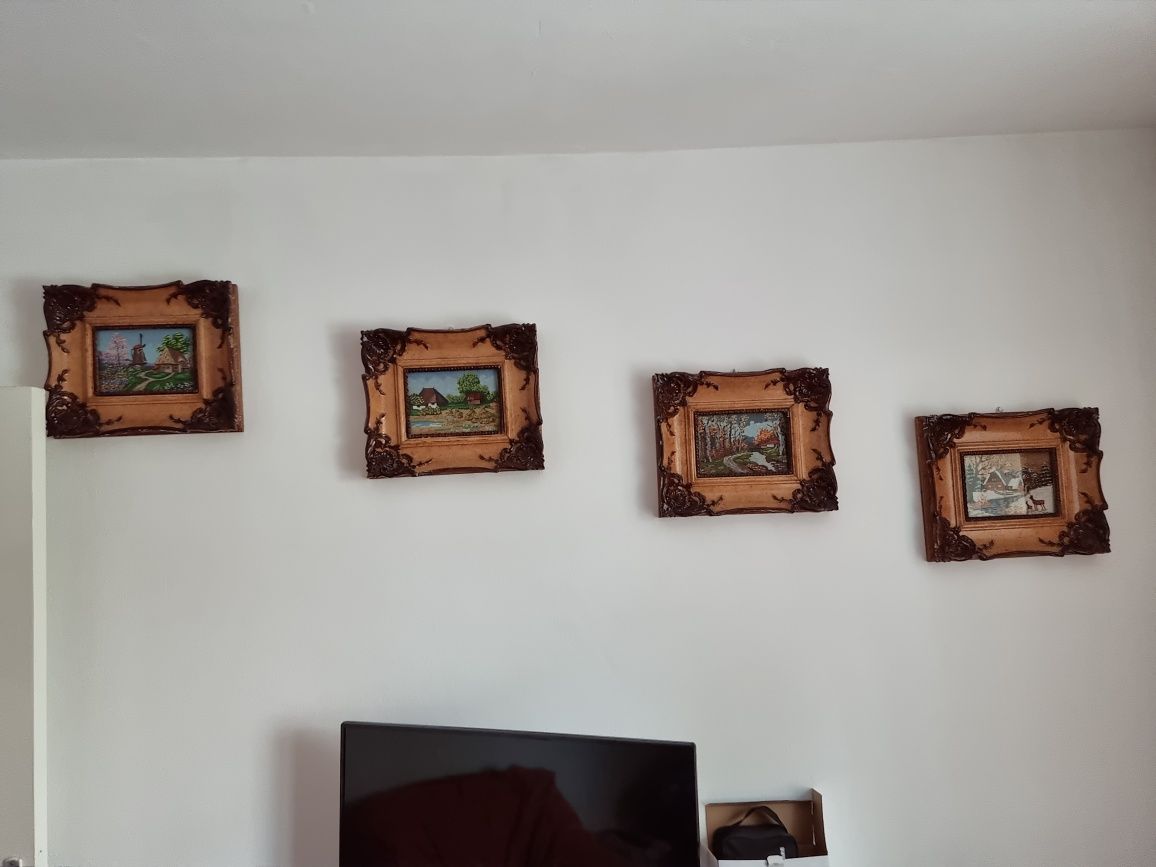 Vand tablouri vechi cusute manual(goblen)