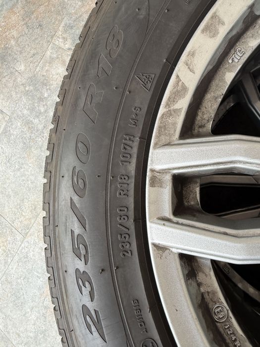 Vand cauciucuri (235/60) de iarna si jante Alutec de 18”