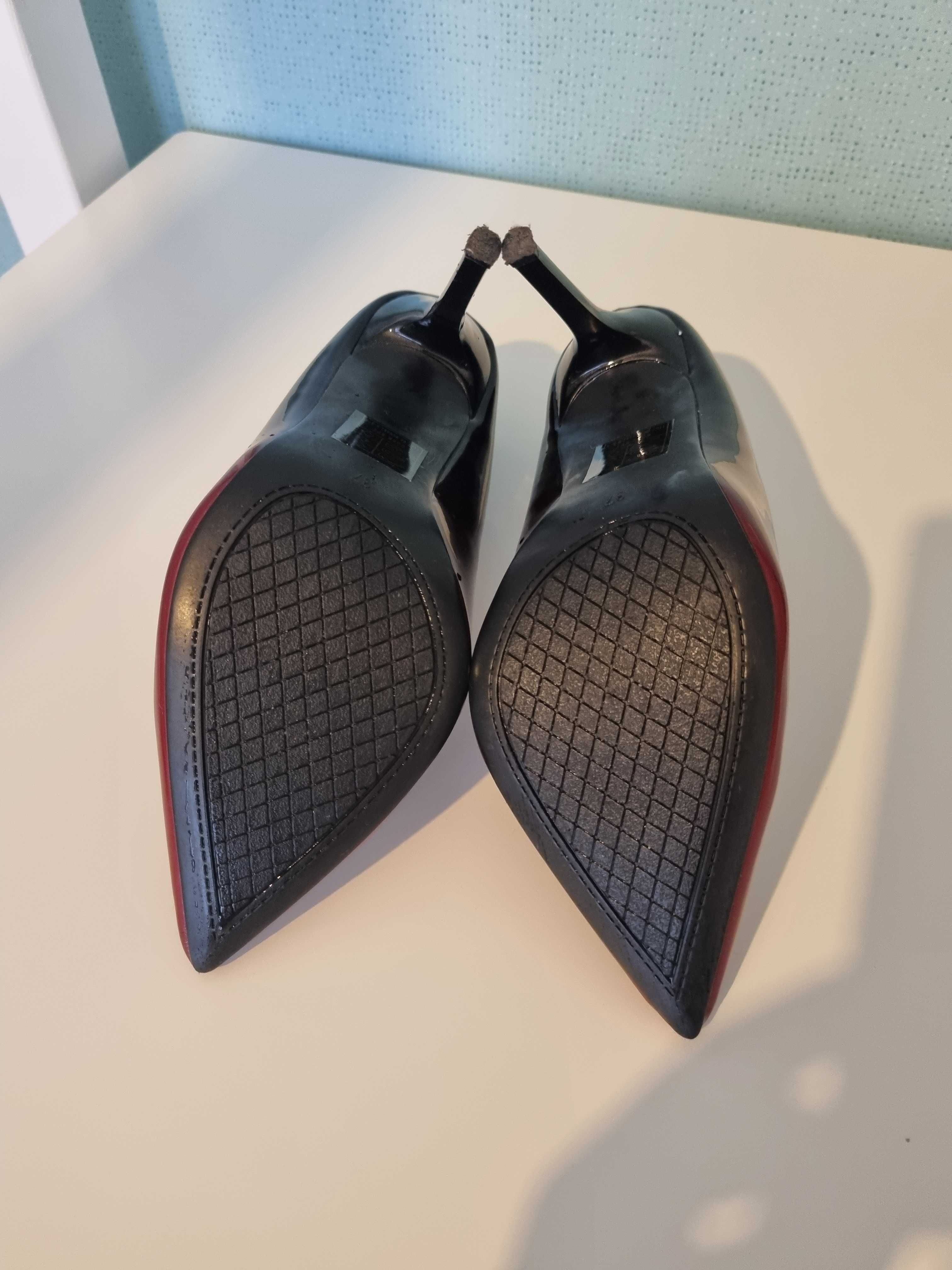 Pantofi stiletto cu toc subtire, 37
