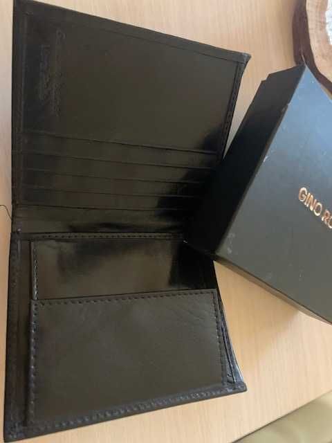 PORTOFEL piele naturala, neutilizat