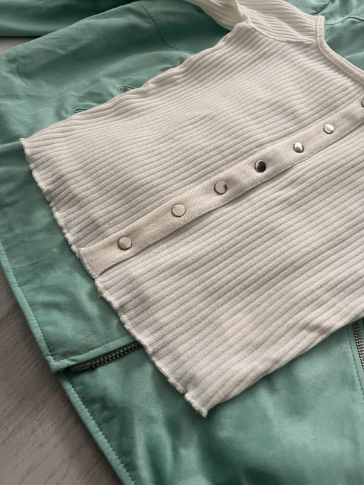 Bluza Bershka , S/36 , alba