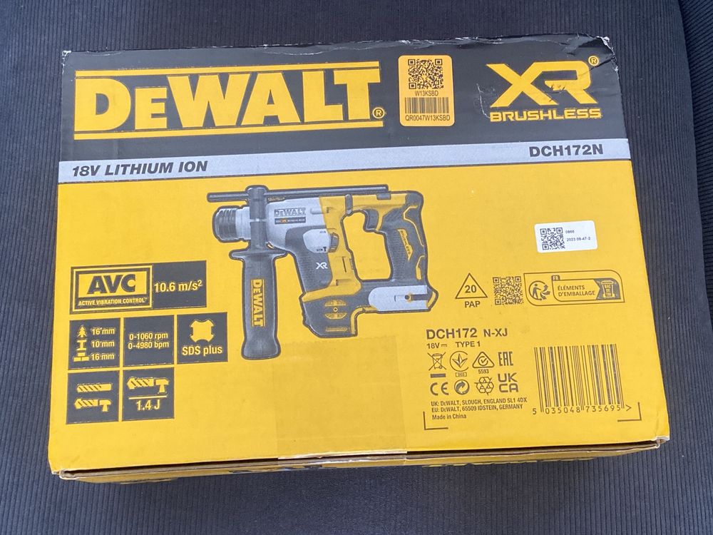 DCH172, nou, original-DeWALT, o jucărie pt.orice meseriaș