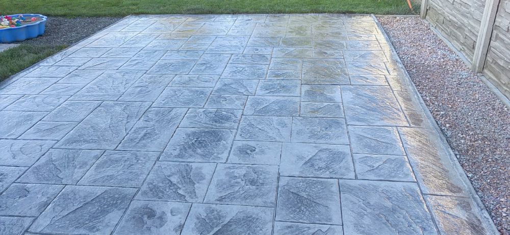 Pavaje si decorațiuni din beton amprentat ân toate zonele țări