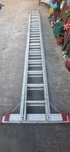 Scara aluminiu tripla 3x14 trepte, inaltime max lucru 10.4m