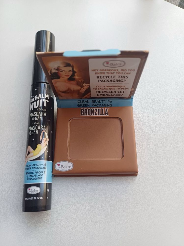 Козметика The Balm - спирала и бронзант