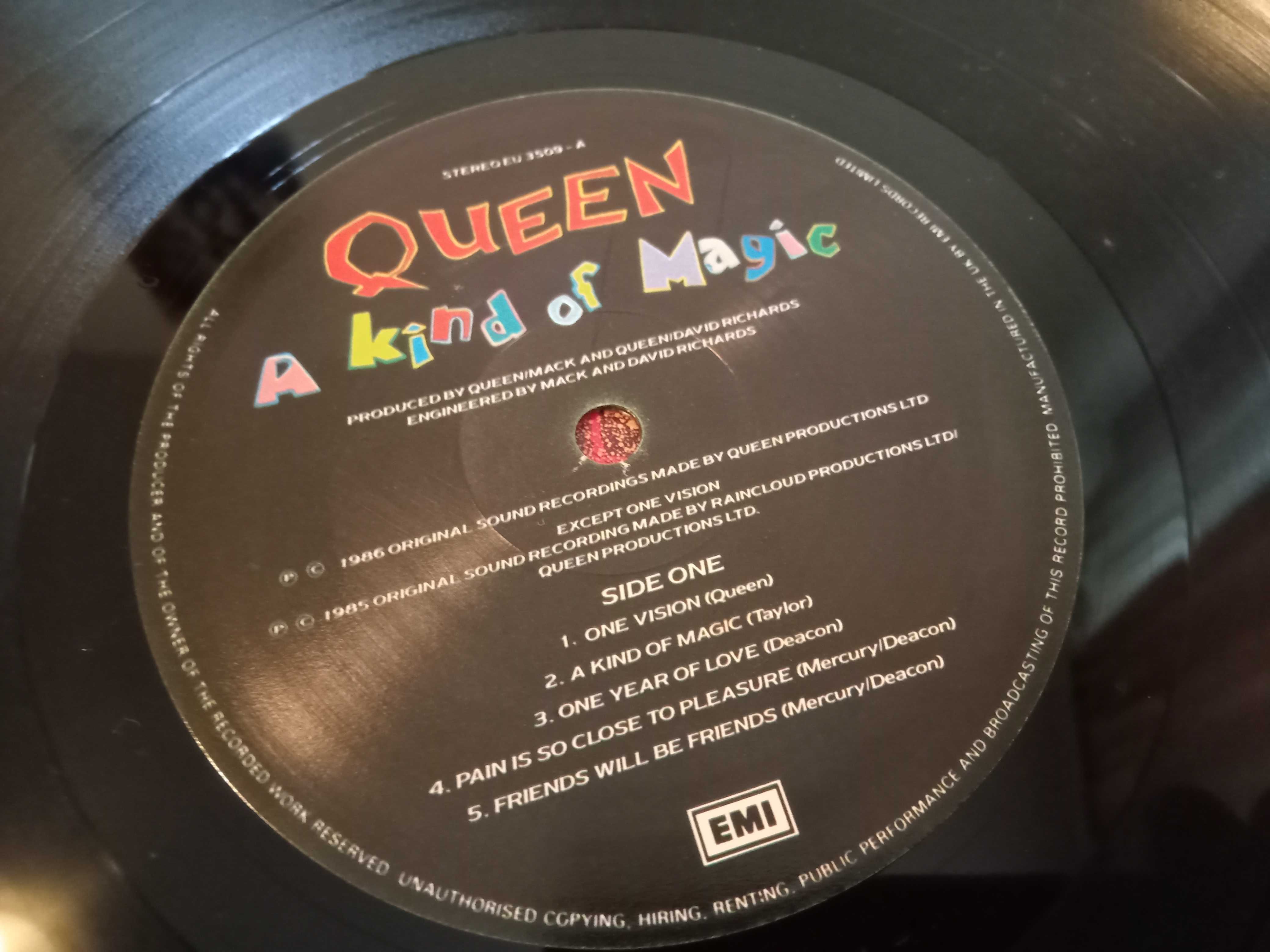 Queen Freddie Mercury Iglesias Clayderman vinil placa disc