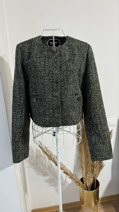 Sacou gros elegant only nou marimea M, contine lana