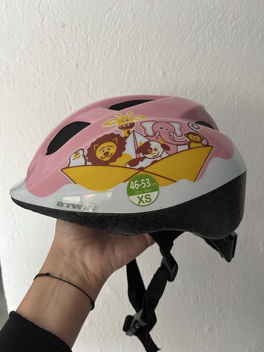 Casca ciclism Btwin copii, marime XS, stare foarte buna