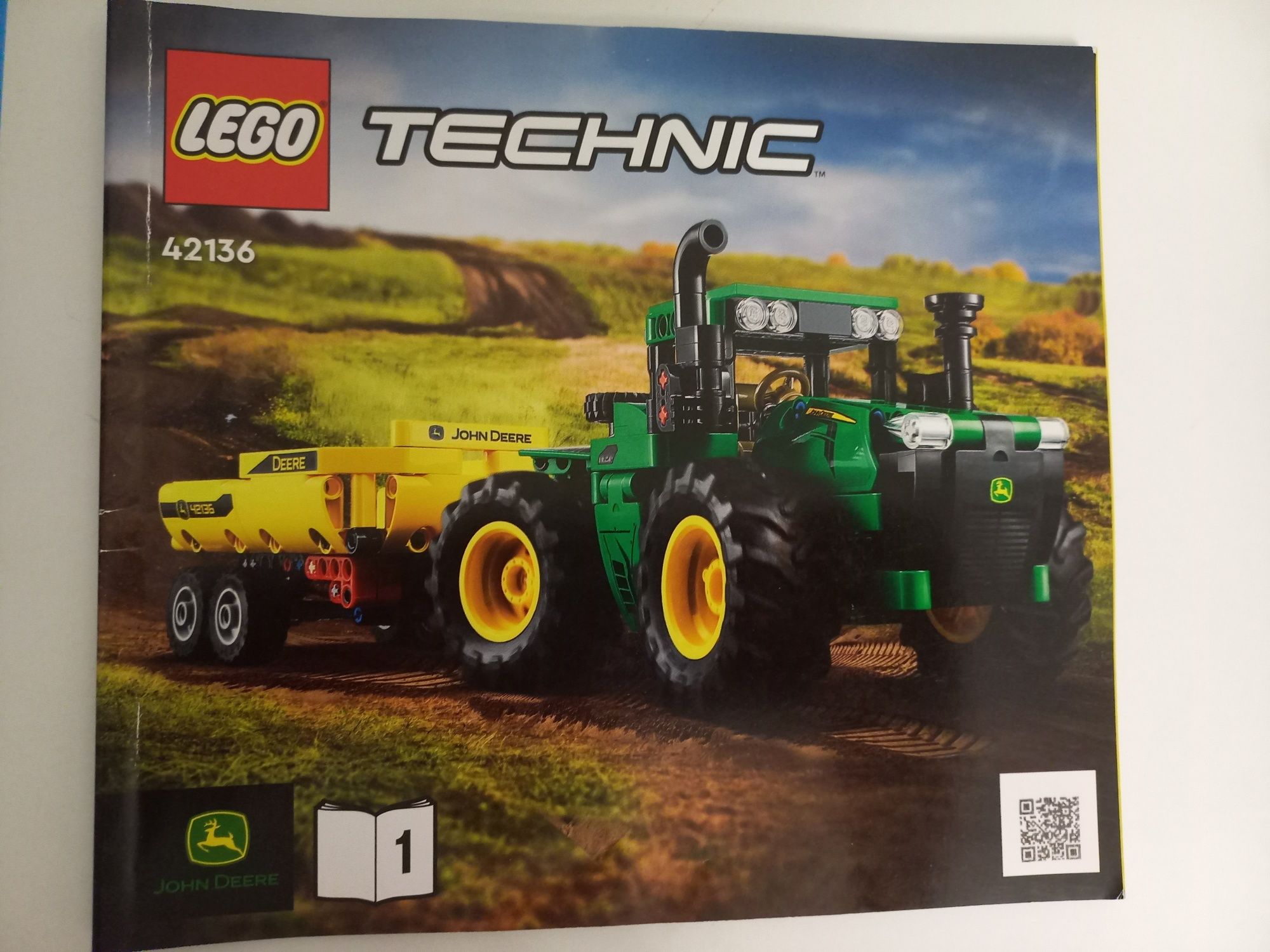 Lego Technic 42136 трактор с прицепом