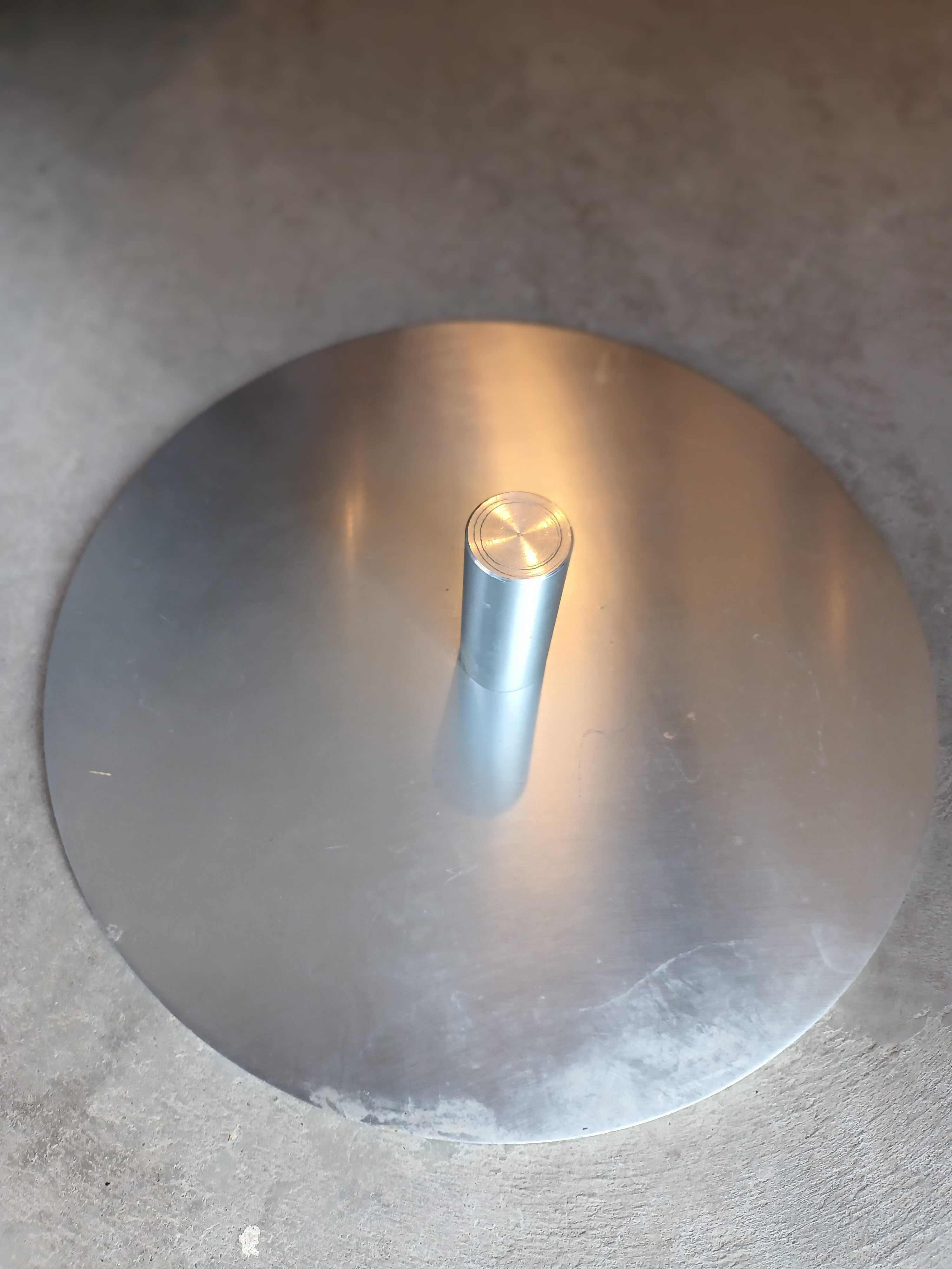 Алуминиеви стойки - плътен полиран алуминий 3 бр.
