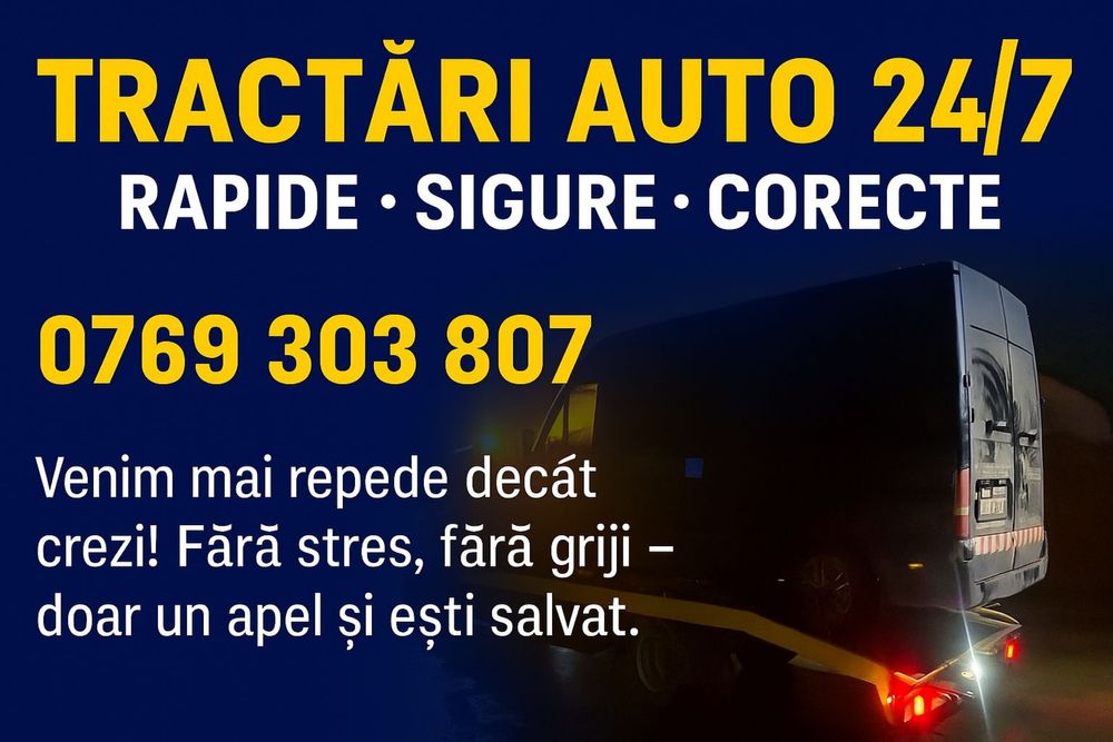Tractari auto 24/7