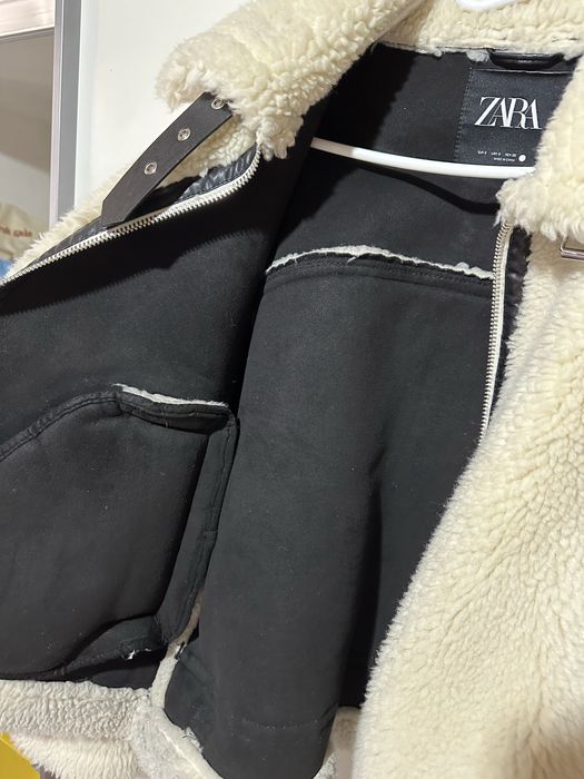 Jacheta shearling zara