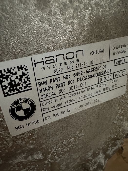 Compresor AC BMW seria 3,4,5,6 G20 G30 G31 X3 X4