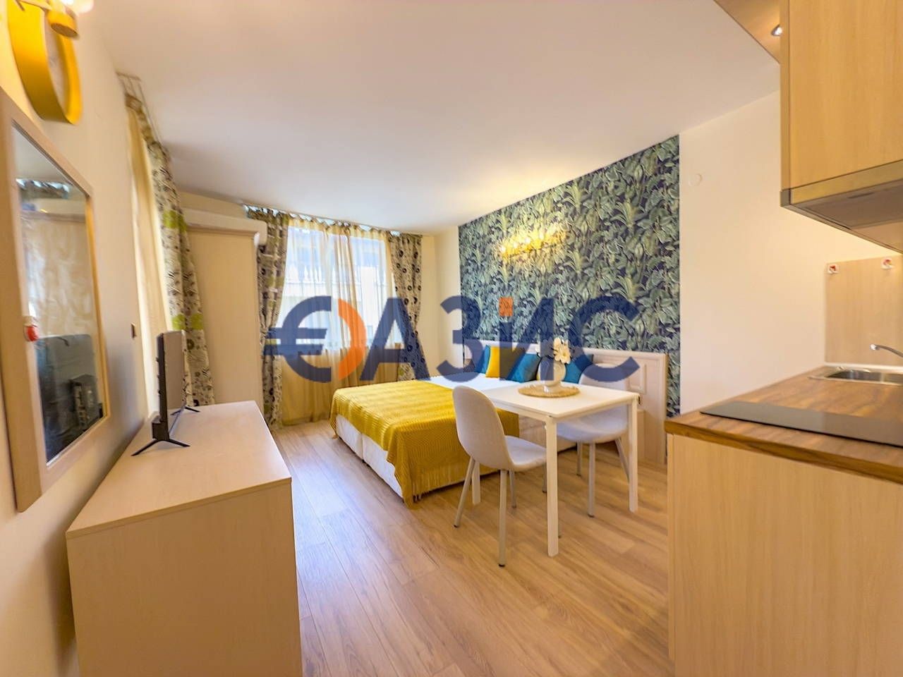 Продава се Едностаен апартамент в к.к. Слънчев бряг - 37 кв.м за 1311 €/кв.м - Снимка #5