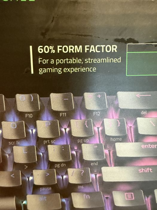 Гейминг клавиатура с 2г гаранци - Razer Huntsman mini