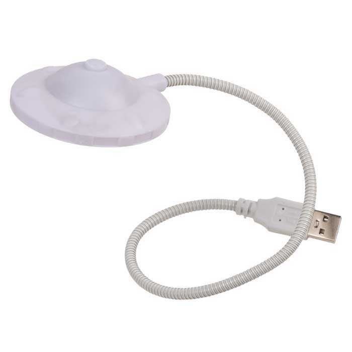 USB лампа летяща чиния с LED светлина
