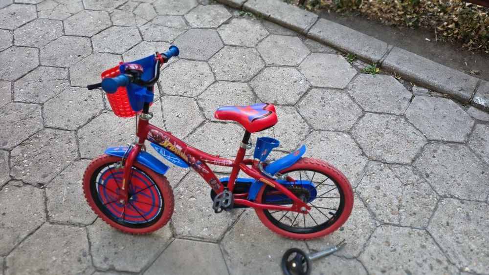 Детско колело за момче-Spiderman 16"