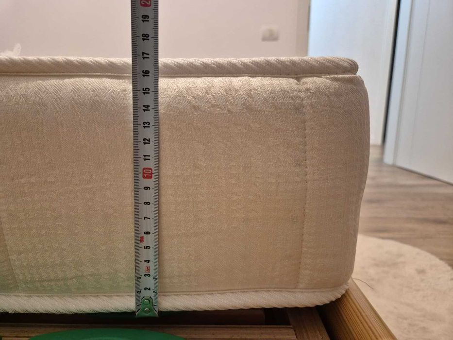 Vand 2 saltele latex cu straturi de cocos 80x200cm