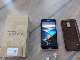 SAMSUNG Galaxy S5 телефон  -слушалки и протектор