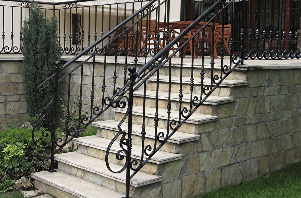 Balustrade si balcon din fier forjat
